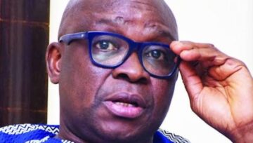 “I Have Too Many Big Friends If I Need Money. Not At Level Of Discourse, I Will Join Issues-Fayose