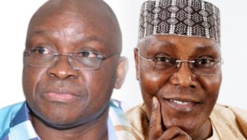 Obi & Atiku:They Could Not Even Stay Together As The Opposition, So How’ll They Win? -Fayose Reveals