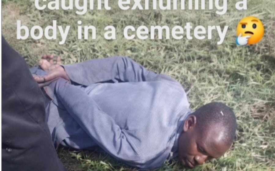 Disturbing Footage Goes Viral: Sangoma Caught Digging A Child’s Grave For Rituals
