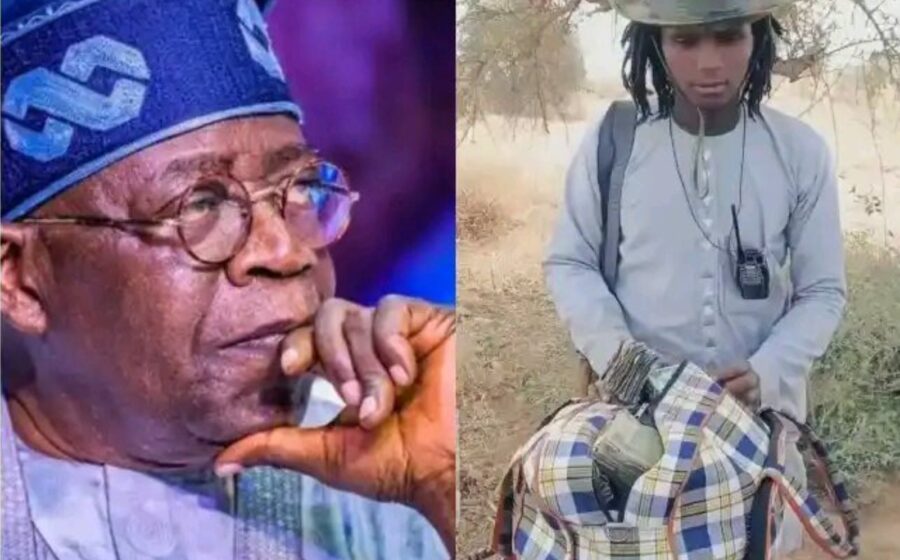 Tinubu’s Aide Reacts To Video Of A Bandit Showcasing The Money He Made After Kidnapping People